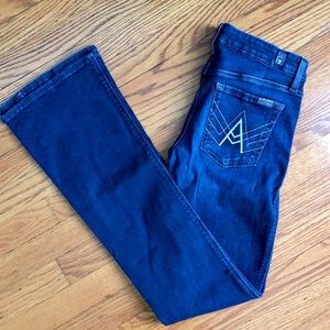 7 For All Mankind Flare Bottom Jeans